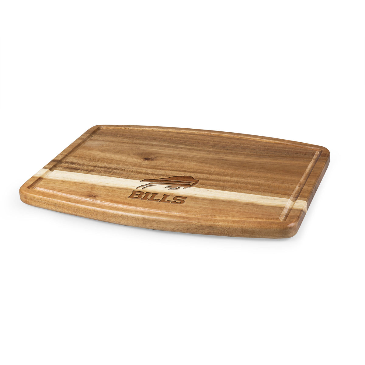 Buffalo Bills - Ovale Acacia Cutting Board