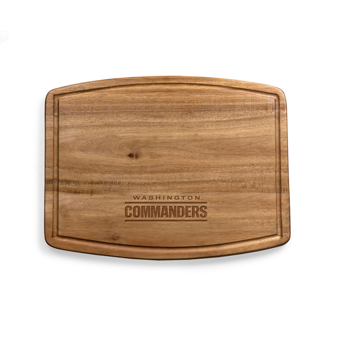 Washington Commanders - Ovale Acacia Cutting Board
